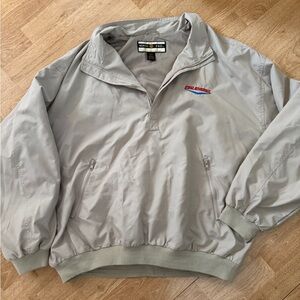 Pro Driver Men's Gray Windbreaker